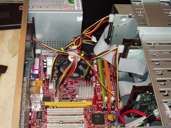 hard drive installation