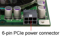 6 Pin Power Connection